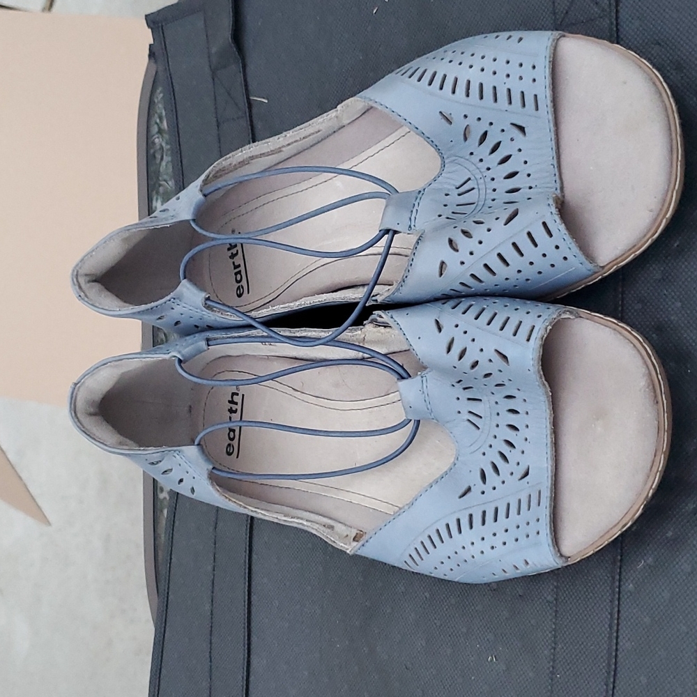 Leather Perforated Sandal